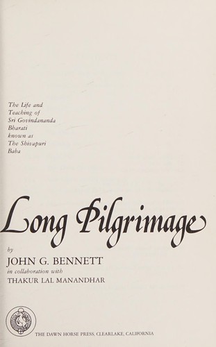 Long Pilgrimage