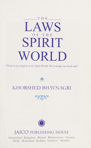 The Laws Of The Spirit World